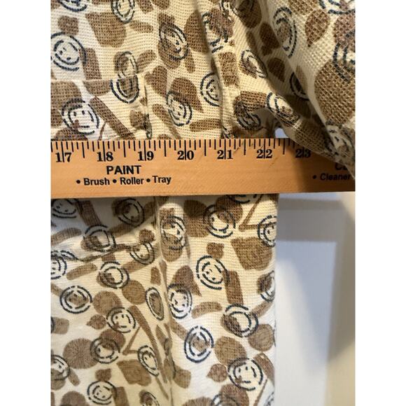 Mountain Express Men’s L Short Sleeve Shirt 100% Cotton Retro Geometric Print - Picture 7 of 10